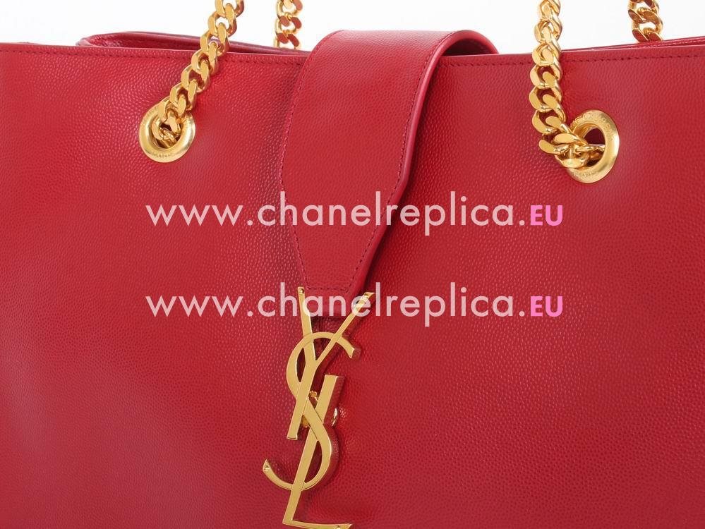 YSL Saint Laurent Calfskin Y Bag In Red YSL34206525