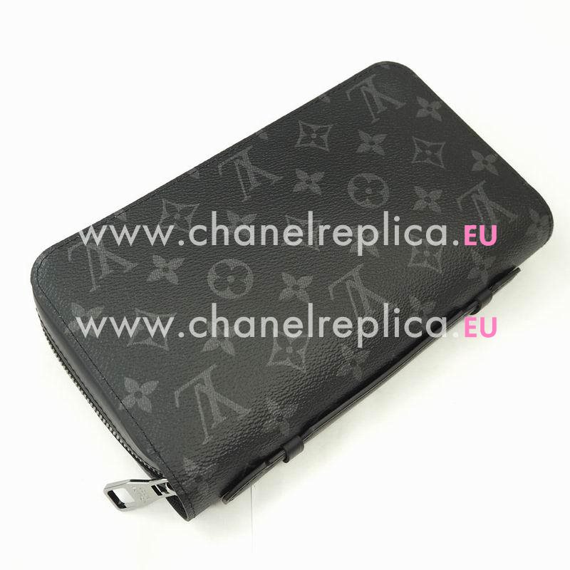 Louis Vuitton Monogram Eclipse Zippy XL Wallet M61698