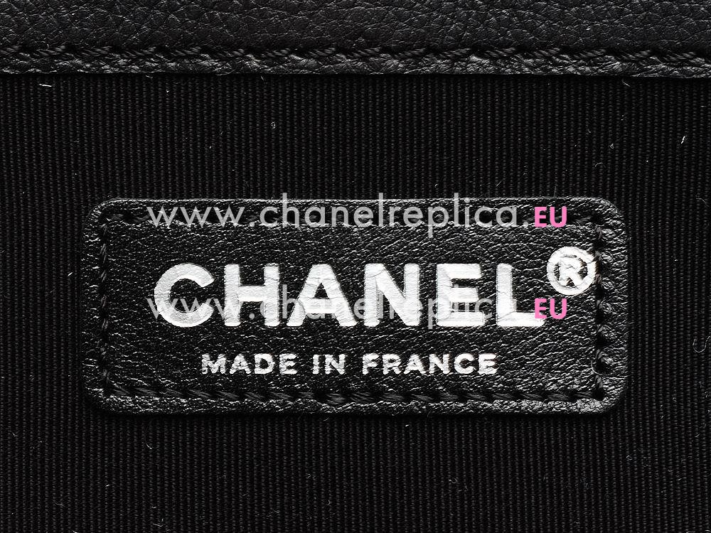 Chanel Calfskin Anti-silver Chain 28cm Reissue Boy Bag Nero A67948-NERO-SS