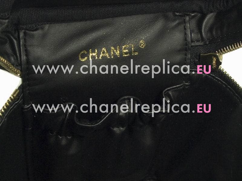 Chanel Caviar Cosmetics Case In Black A847566