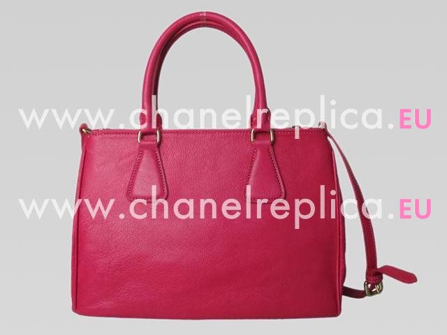 Prada Saffiano Lux Calfskin Tote Bag in Pink(medium) PR242121