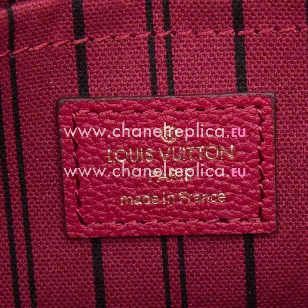 Louis Vuitton Montaigne Monogram Empreinte Leather Bag M41195