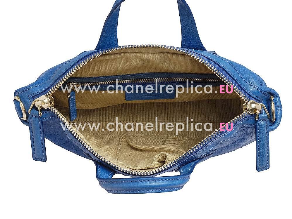 Givenchy Nightingale Micro Bag In Lambskin Sky Blue G56350