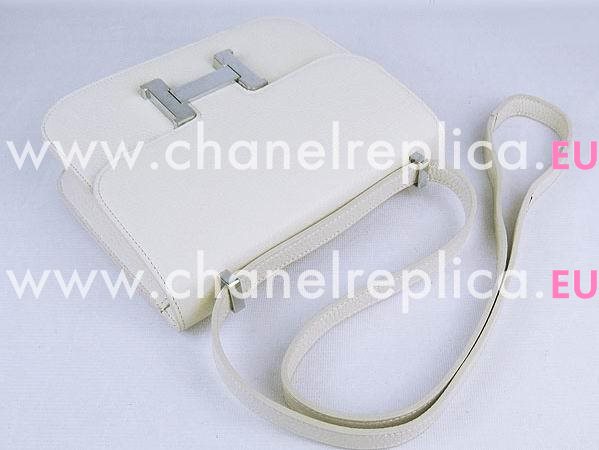 Hermes Constance Bag Micro Mini Off-white(Silver) H1017OWS