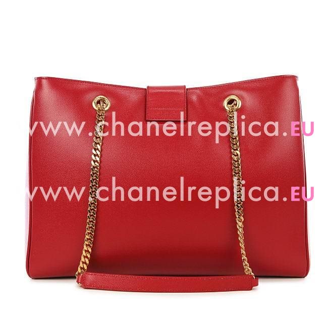 YSL Saint Laurent Calfskin Bag In Red YSL5371975