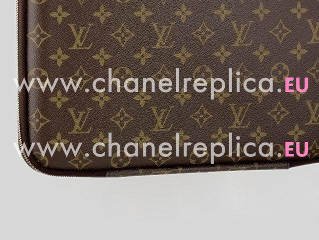 Louis Vuitton Monogram Canvas Computer Sleeve 13 M56396