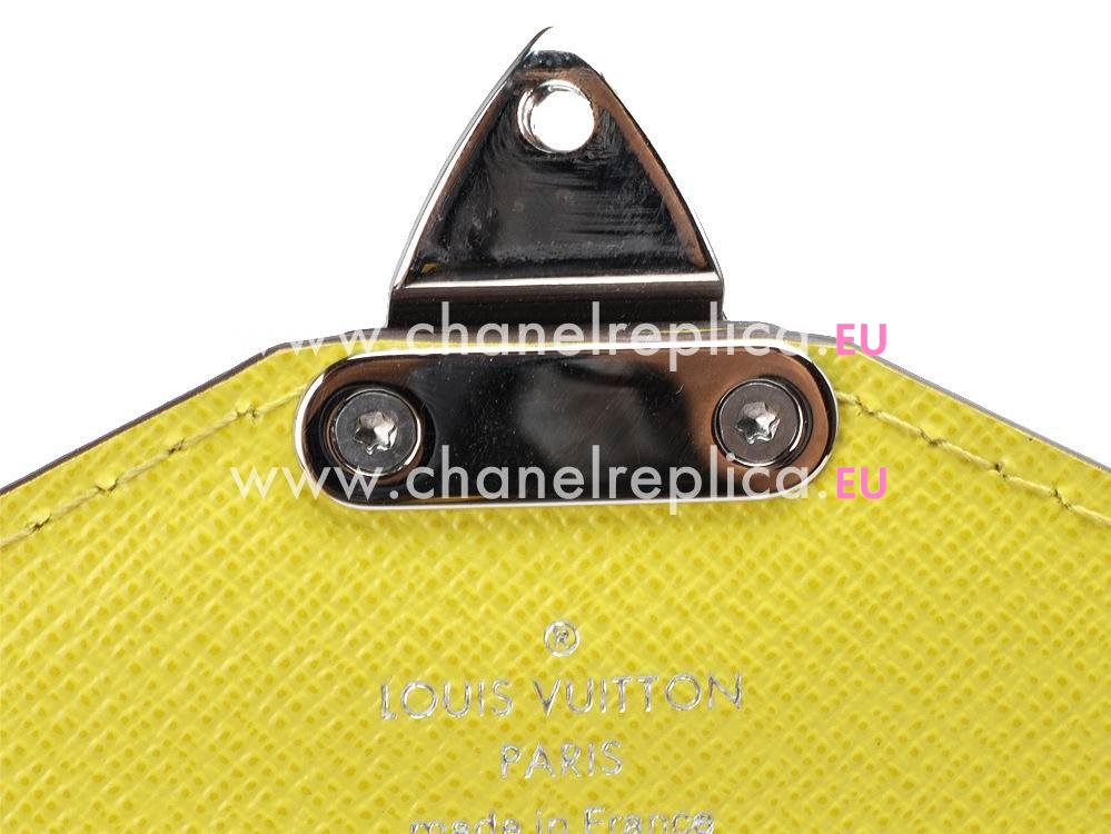 Louis Vuitton EPI Leather Pistache Monceau BB Lemon M40978