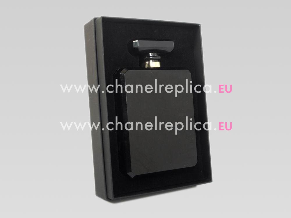 Chanel No.5 Bottle Bag Black With Gold Hardware A45899