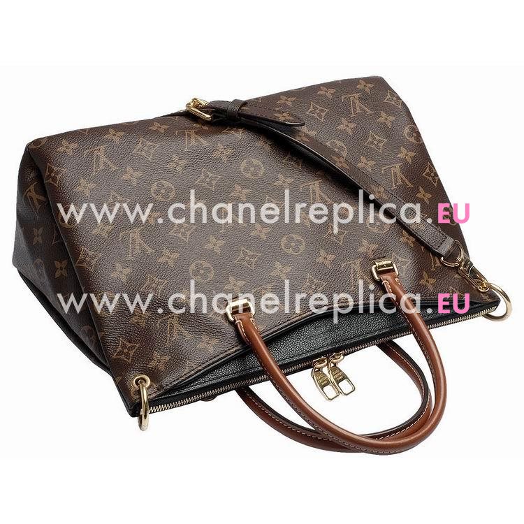 Louis Vuitton Pallas Monogram Canvas Bag Noir M41064