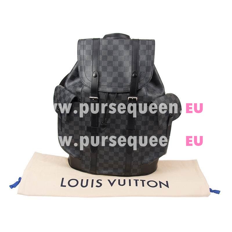 Louis Vuitton Damier Graphite Canvas Christopher PM Backpack N41379