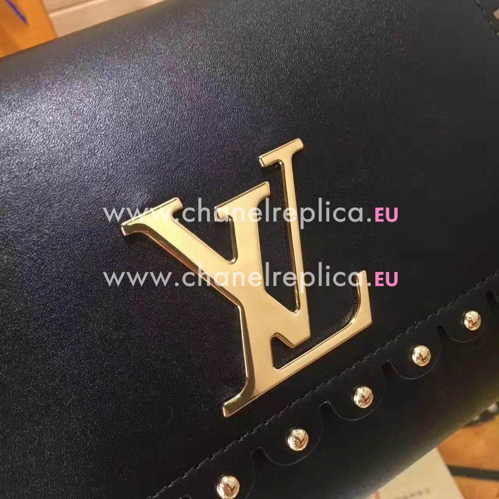 Louis Vuitton Calfskin Leather Gold Hardware Shoulder Bag M54584