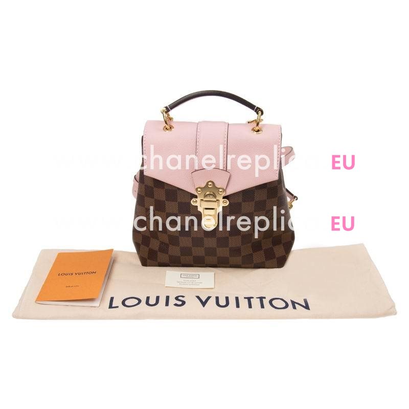 Louis Vuitton Damier Ebene Canvas Clapton Backpack Magnolia N42262