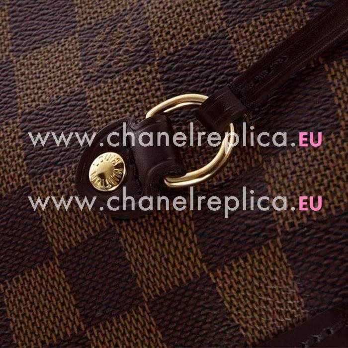 Louis Vuitton Damier Ebene Canvas Neverfull GM N51106