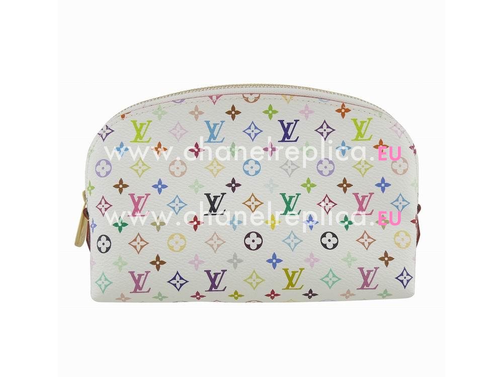 Louis Vuitton Monogram Multicolore Cosmetic Pouch MM M47354