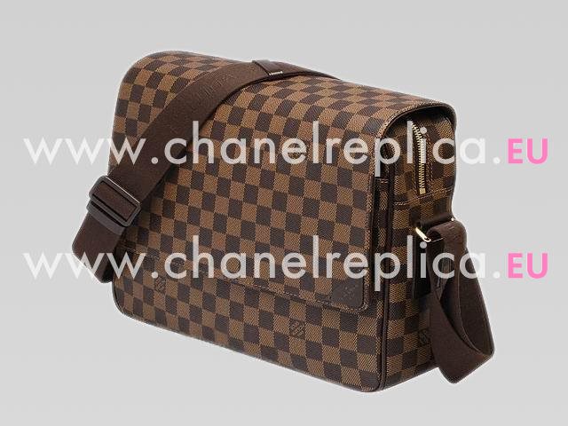 Louis Vuitton Damier Ebene Canvas Shelton MM Bag N41149