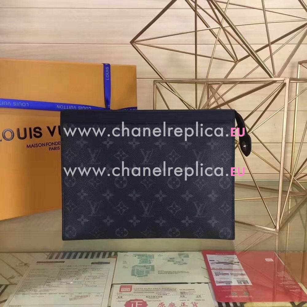 Louis Vuitton Pochette Voyage Monogram Eclipse canvas Bag M61692