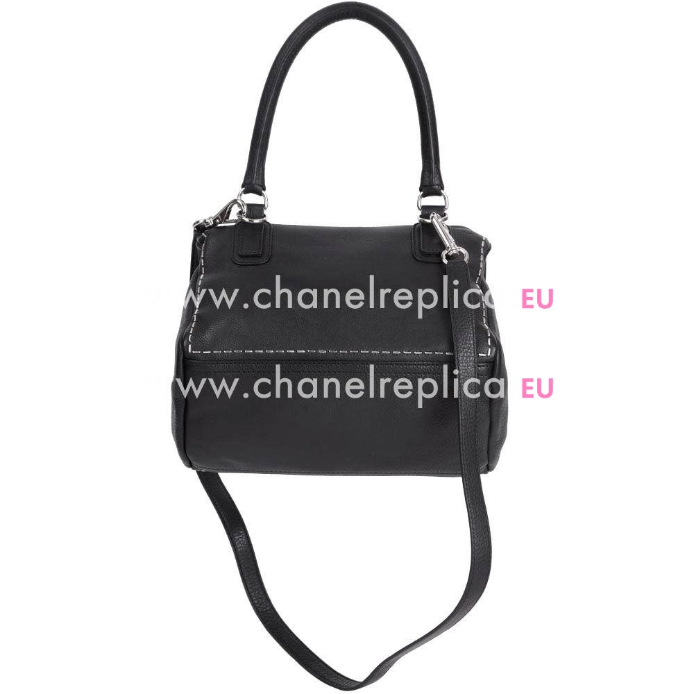 Givenchy Pandora Cowskin Bag In Black G7021507