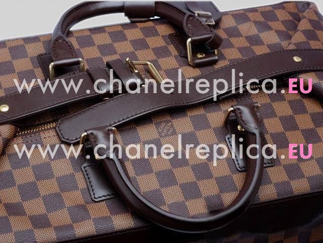 LOUIS VUITTON DAMIER EBENE CANVAS GRIMAUD TRAVEL BAG N41160