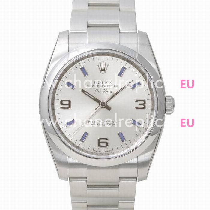 Rolex Air-King Automatic 34mm Stainless Steel Watch Silvery R114200-5