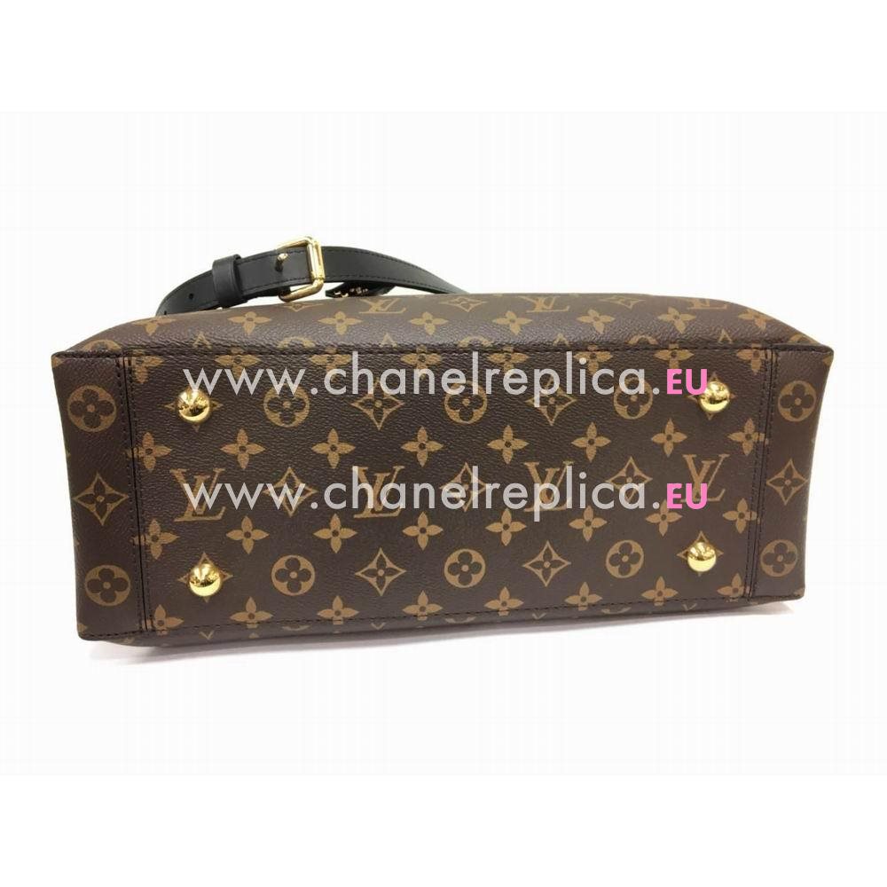 Louis Vuitton Monogram Coated Canvas Flower Tote Bag M43550