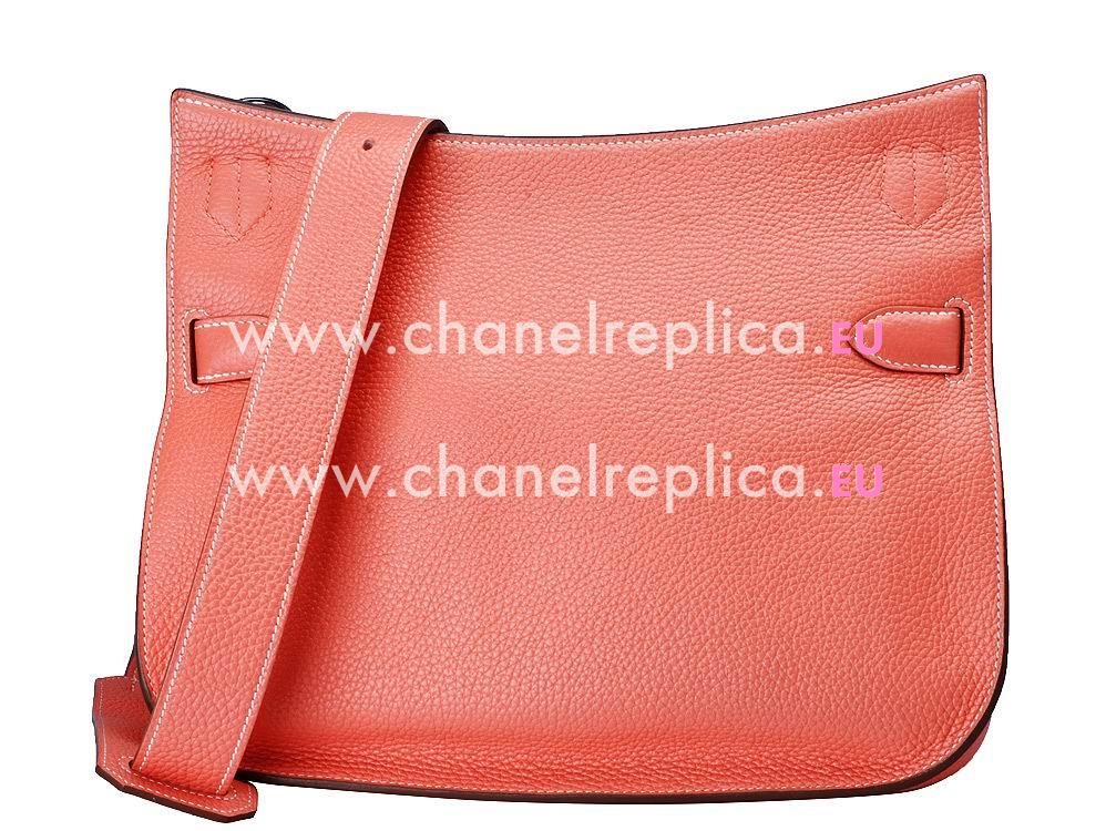 Hermes Jysiere Clemence 31cm Bag Hot Pink(Silver) H53656