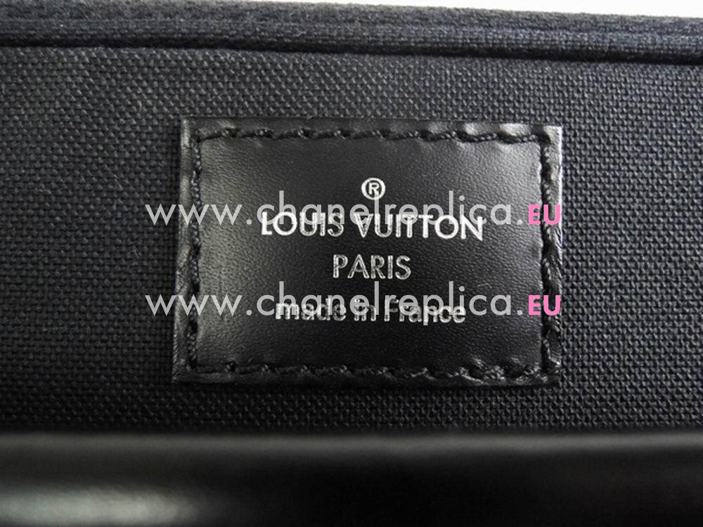 Louis Vuitton Damier Amier Graphite Canvas Steeve Computer Case N58030