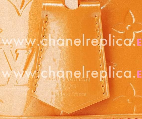 Louis Vuitton Monogram Vernis Alma BB Bag Lemon M91697