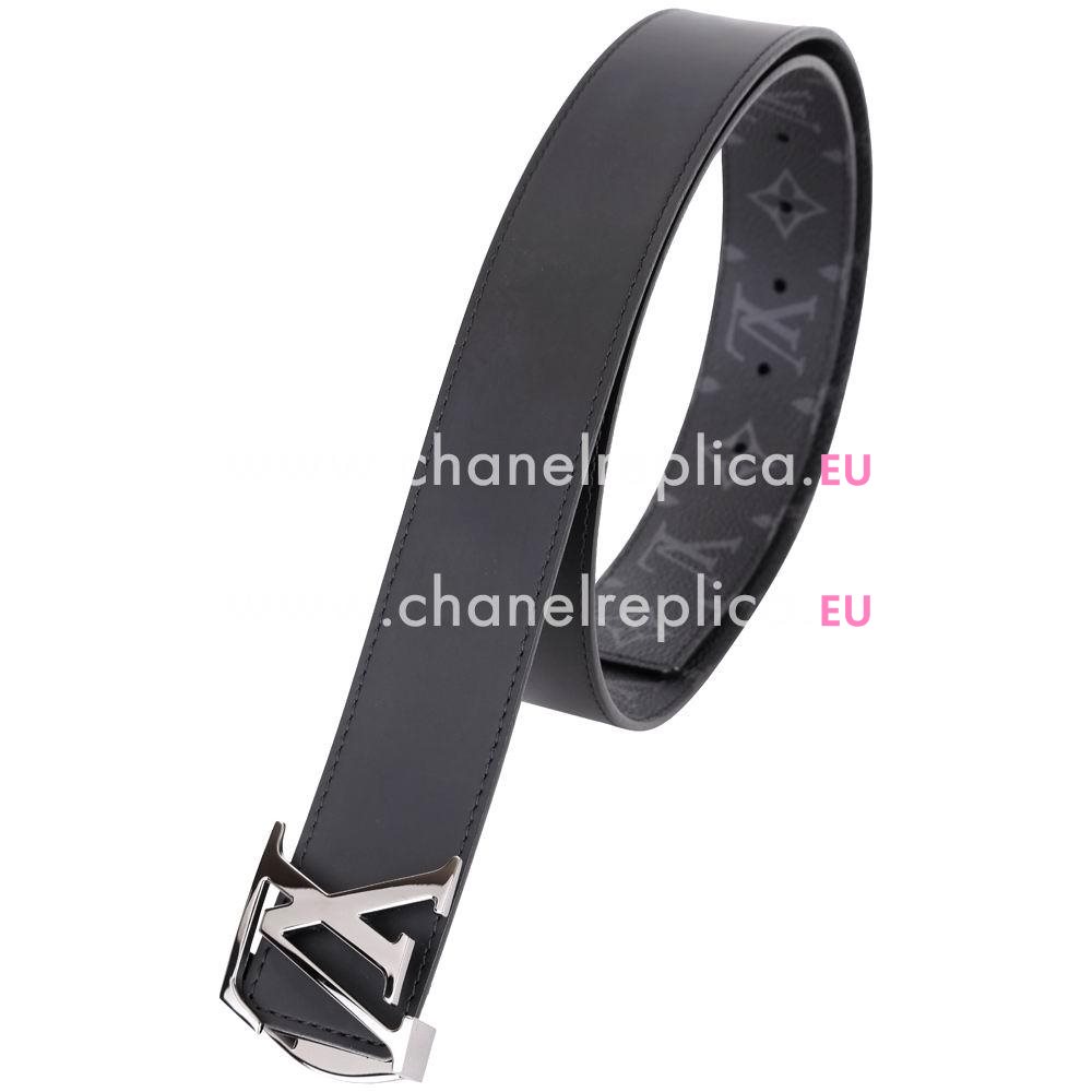 Louis Vuitton Initiales 40MM Reversible Monogram Belt Black M9043U