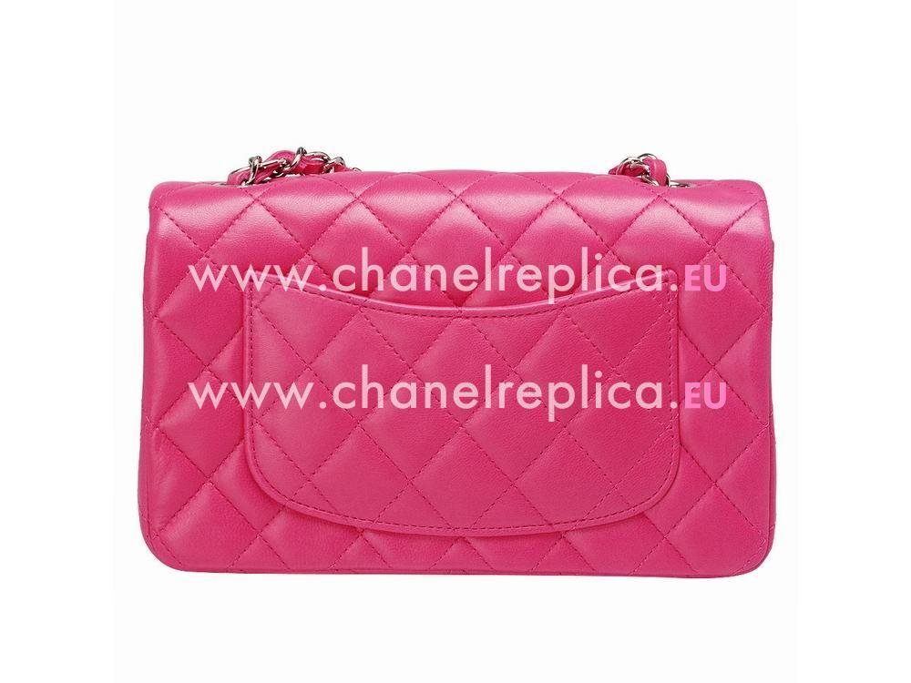 Chanel Lambskin Mini Coco Bag In Peach Red A598895