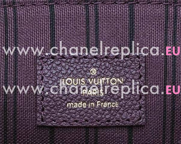 Louis Vuitton Monogram Empreinte Citadine GM Purple M93827