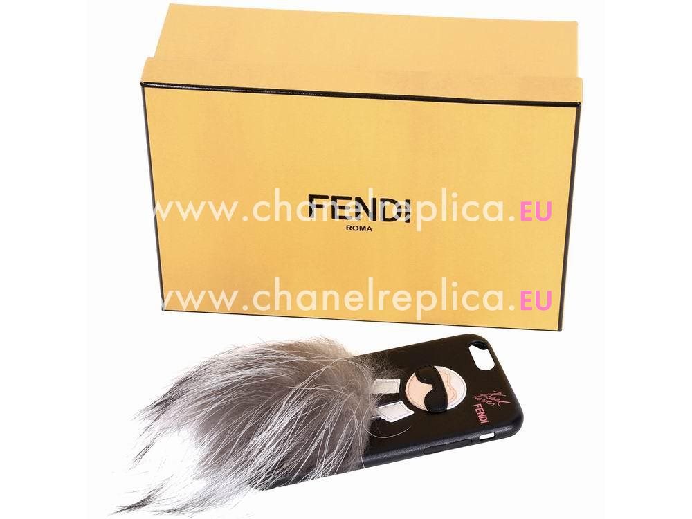 FENDI Karlito Iphone 6 Shell The Fox Black FB870C39