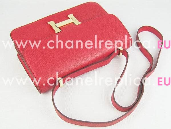 Hermes Constance Bag Micro Mini Red(Gold) H1020RG