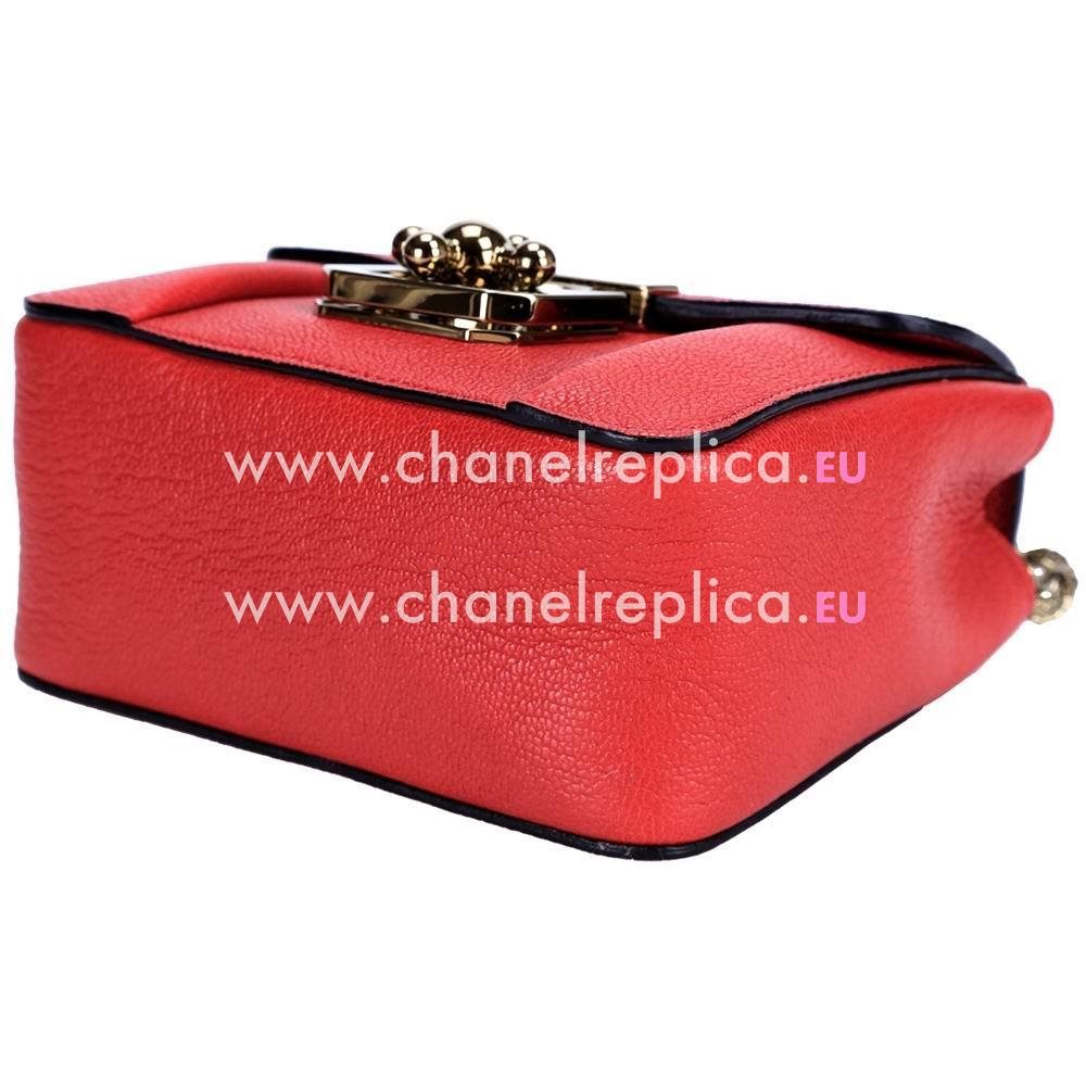 Chloe Elsie Goatskin Bag In Cherry red C5537913