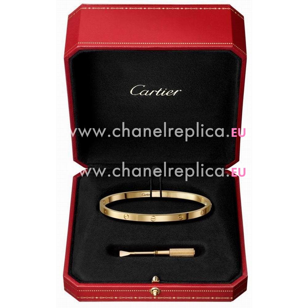 Cartier Love 18K Yellow Gold Bracelet CR7081804