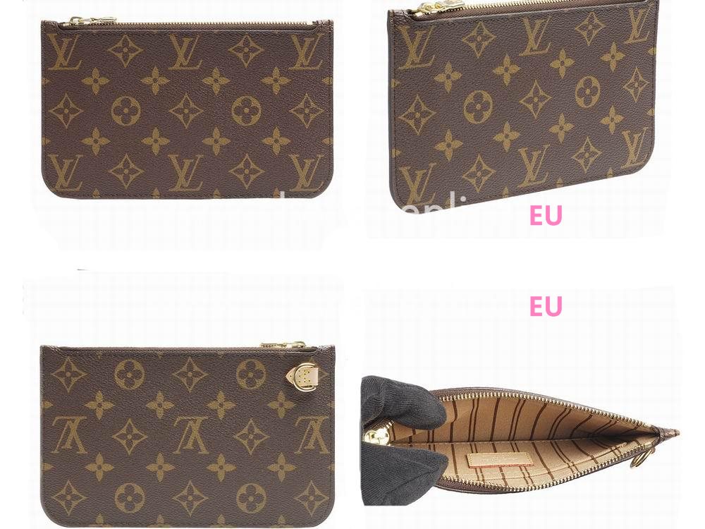 Louis Vuitton M41000 Monogram Canvas Neverfull PM Beige M41000