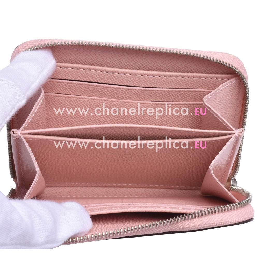 Louis Vuitton Classic Epi Leather Zipper Change Purse Rose Pink M61206
