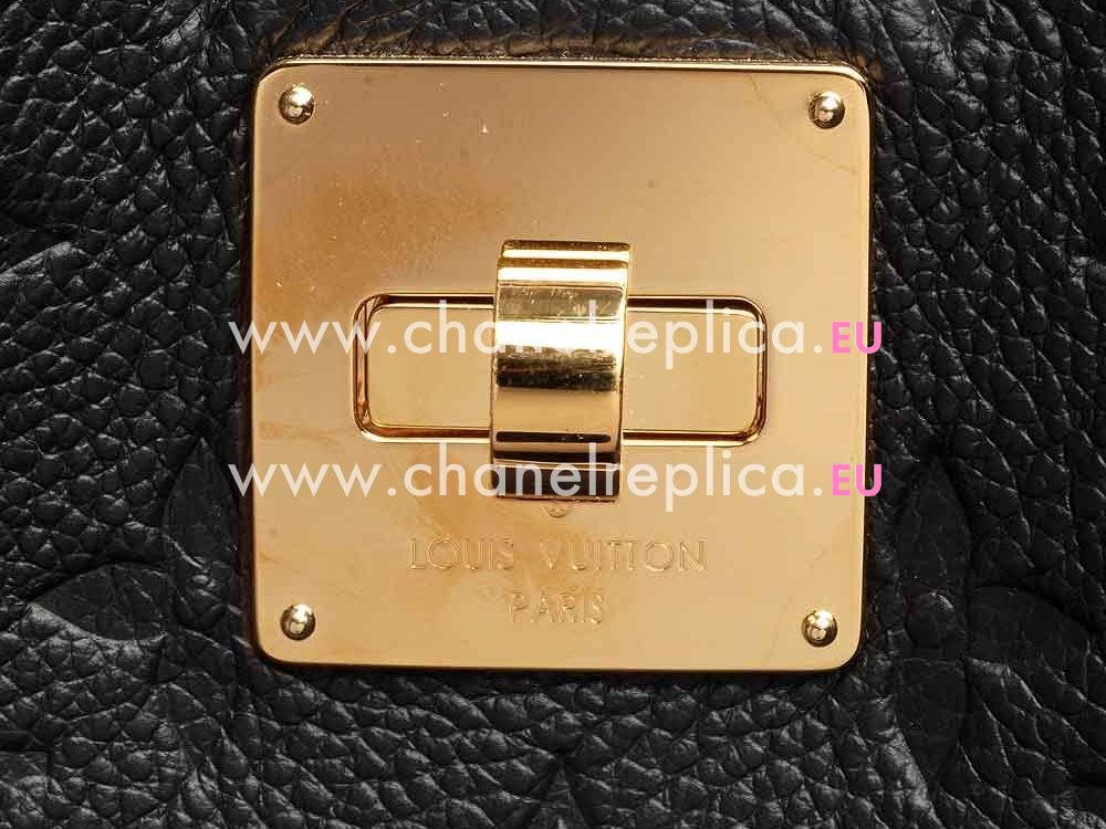 Louis Vuitton Monogram Empreinte Leather Citadine GM Black M93237