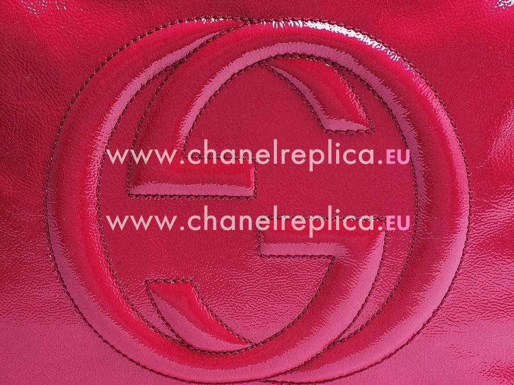 Gucci Soho GG Calfskin Bag Peach Pink G596864