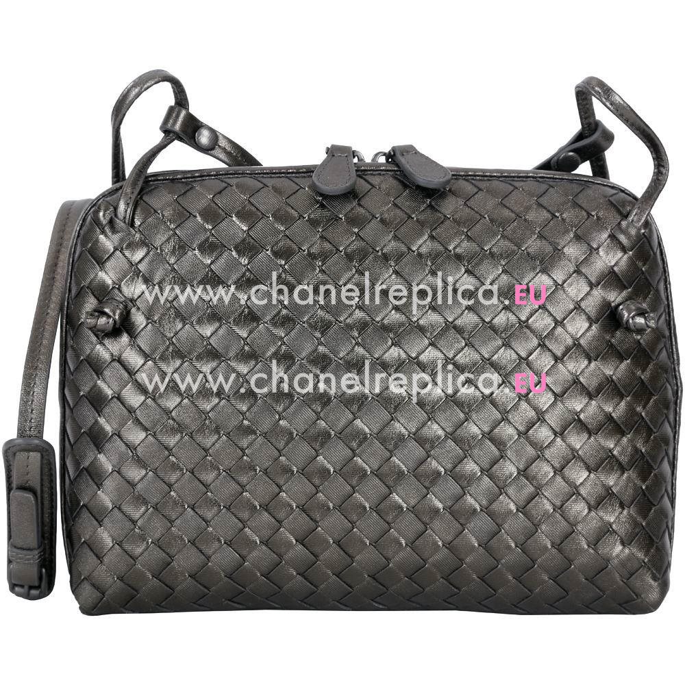 Bottega Veneta Crossbody Nappa Woven Shouldbag Bronze B6110407