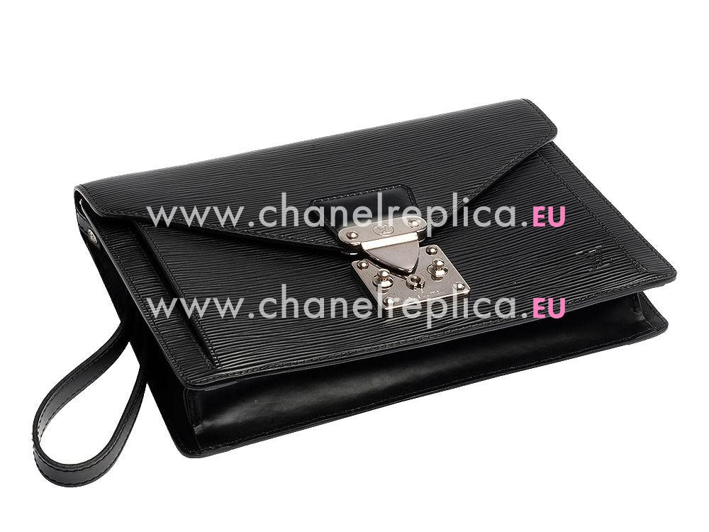 Louis Vuitton Epi Leather Sellier Dragonne Clutch M52762