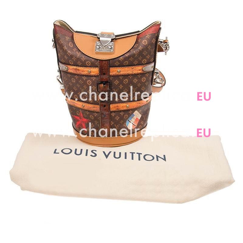 Louis Vuitton Transformed Monogram Canvas and Calfskin Exterior Duffle Bag M52276