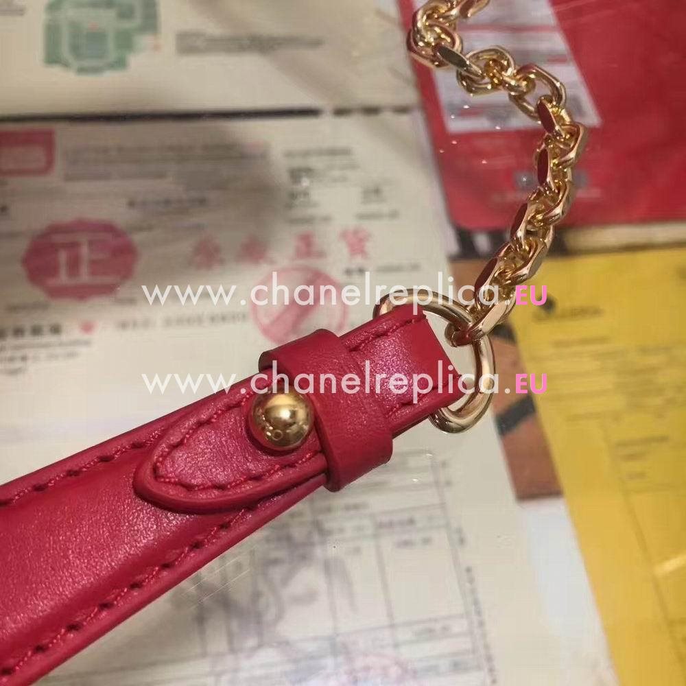 Louis Vuitton Love Note Chain Shoulder Bag Fuchsia M54501