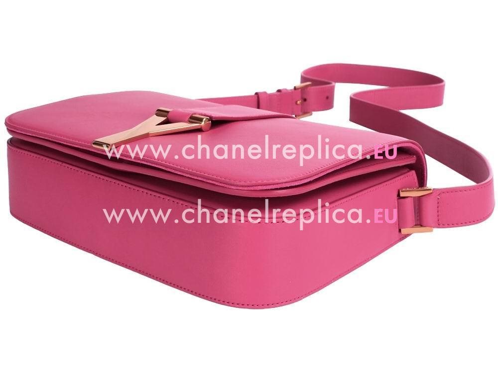 YSL Saint Laurent Cabas Y Calfskin Bag In Pink YSL5265753