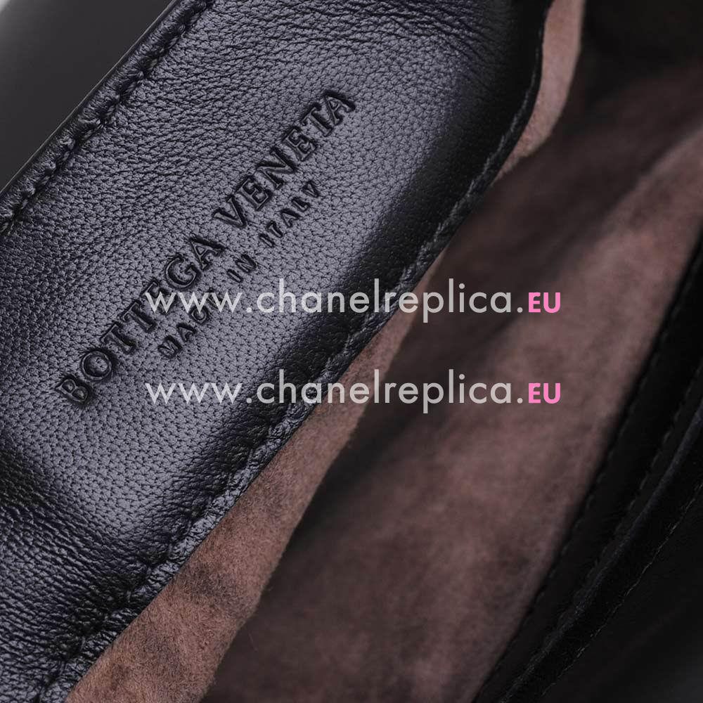 Bottega Veneta Classic Nappa Woven Shouldbag Black B5934994