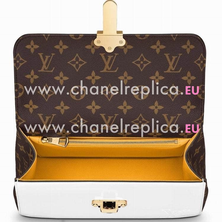 Louis Vuitton Glossy Patent Leather Cherrywood Blanc M53352