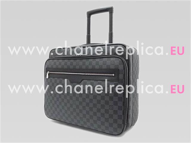 Louis Vuitton Damier Graphite Canvas Pilot Case N23206