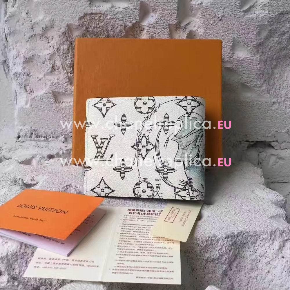 Louis Vuitton Multiple Monogram Canvas Wallet M62607