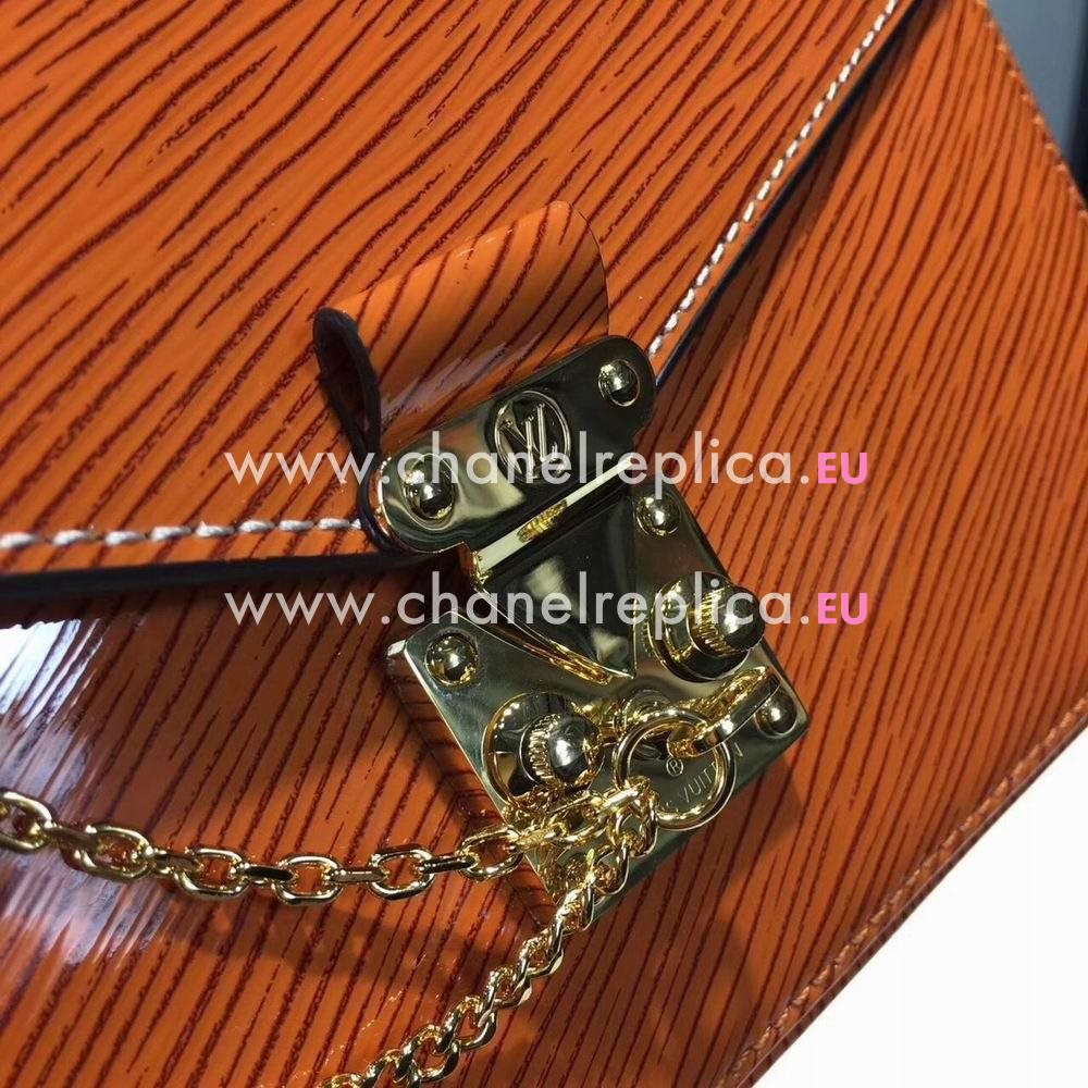 Louis Vuitton Pochette Metis EPI Leather Monogram Canvas Chain Mini Bag M54991