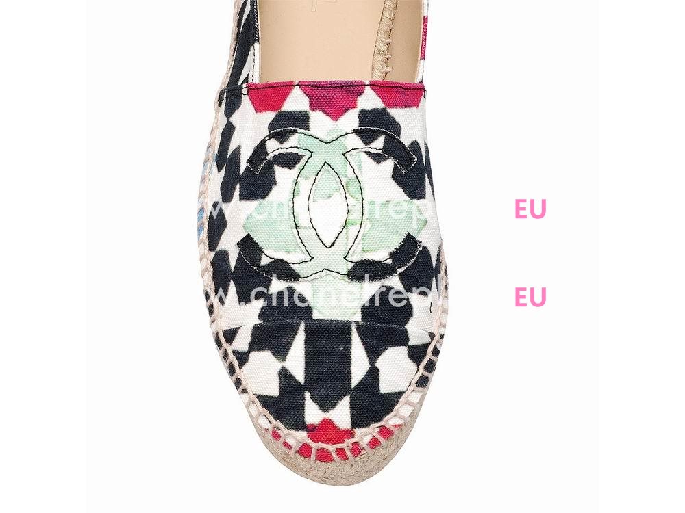 Chanel CC Kaleidoscope Espadrilles Penelope Shoes G29763