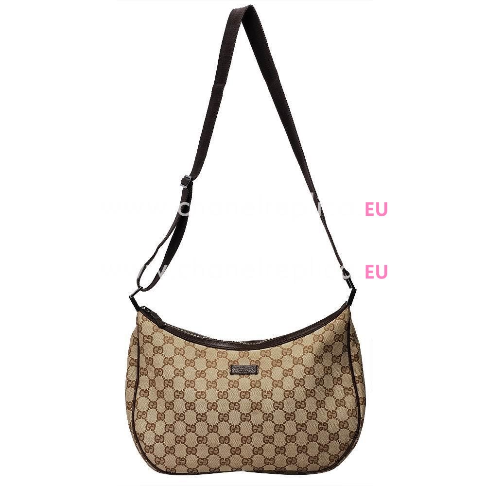 Gucci Sukey Classic G Mark Calfskin Bag Coffee G4841846